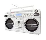 Retro Blaster BoomBox for iPod - WHITE Retro Blaster BoomBox for iPod - WHITE