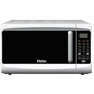 Haier MWG0720TW 0.7 Cubic Foot 700-Watt Touch Microwave, White