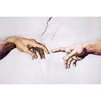 Michelangelo (Creation of Adam) Art Print Poster