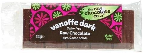 (3 PACK) - The Raw Chocolate Company - Vanoffe Dark Raw Choc Bar | 22g | 3 PACK BUNDLE