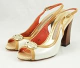Caligarius Isabella Ivory Women's Leather Pump
