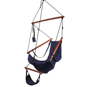 Ultimate Air Chair : Navy Blue Complete with All Accessories from Swings & Rockers Gliders
