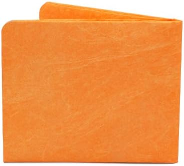 Orange Tyvek Wallet - Paperwallet Solid Edition