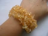 Handmade Citrine Teardrop Bracelet