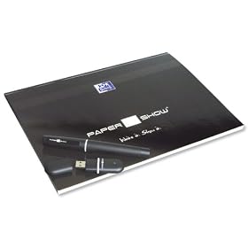 Oxford Papershow Digital Writing Starter Kit USB with Bluetooth Pen Ring Binder Case and Paper Ref 10000