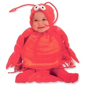 Mulllins Square Lobster Baby Costume For Halloween