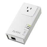 ZyXEL PLA407 HomePlug AV 200 Mbps Powerline Wall-Plug Adapter