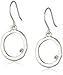 Kenneth Cole New York Silver-Tone Circle Earrings
