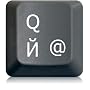 Autocollants clavier russe, feuillet� et transpare&hellip de Keystickers