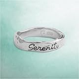 Organic-Styled Sculptual Sterling Silver Serenity Ring