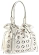 Prezzo Multi Grommet Shoulder Bag