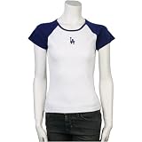 Antigua L.A. Dodgers Ladies White All Star T-shirt