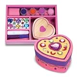 Melissa and Doug Wooden Heart Chest - DYO
