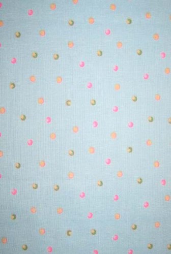 Picture of Cozy SheetWorld Fitted Pack N Play (Graco) Sheet - Colorful Dots On Mint - Made In USA PP2739-W66 (Playard Bedding)