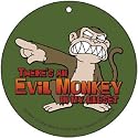 Family Guy Evil Monkey In My Closet Automotive Air Freshener