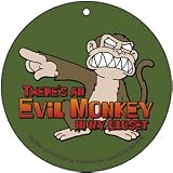 Family Guy Evil Monkey In My Closet Automotive Air Freshener