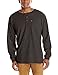 Key Apparel Men's Heavyweight 3-Button Long Sleeve Henley Pocket T-Shirt
