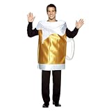 Beer Mug Adult Costume - One Size Fits Most Adults