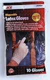 Magla 1111-06 "Ace" Disposable Latex Gloves - Bag/10 (Pack of 6)