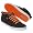 Black/Orange Nubuck