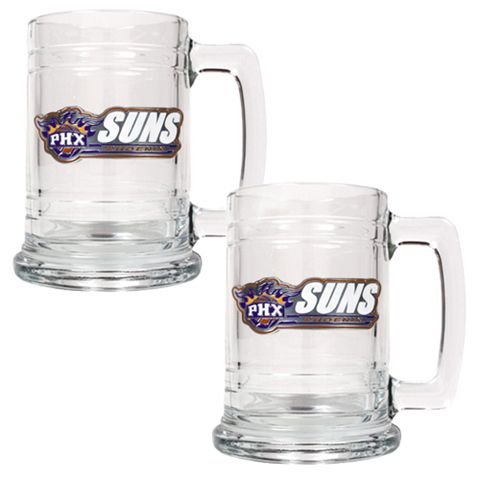 Phoenix Suns Set of 2 Beer Mugs