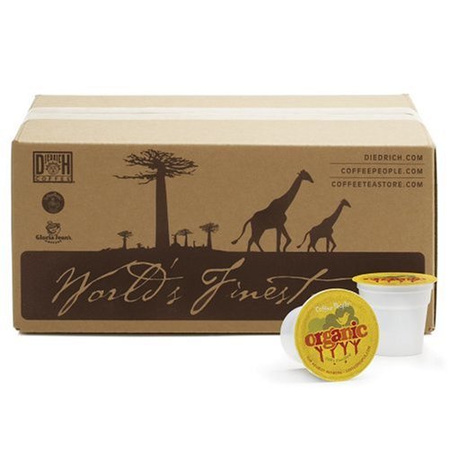 Coffee People Organic, Extra Bold K-Cups for Keurig Brewers (Pack of 50) [Amazon Frustration-Free Packaging]