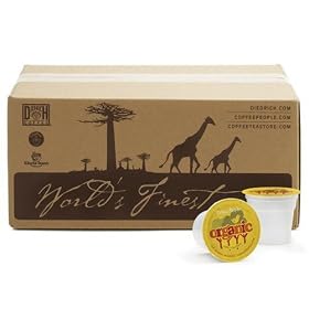 Coffee People Organic, Extra Bold K-Cups for Keurig Brewers (Pack of 50)