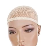 Pack de trois filets caches cheveux pour perruques | Pour homme et femme | Blonde