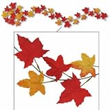 Autumn Leaf Garlands (asstd designs) Party Accessory  (1 count) (1/Pkg)