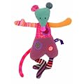 MOULIN ROTY - Peluche souris jolis pas beaux