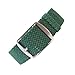 Wrist And Style Perlon Watch Strap (20mm, Green)