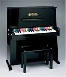 Schoenhut Toy Piano 3798B 37 key Black Day Care Durable with Bench