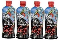 SHIPS DAILY! Himalayan Goji Juice From Goji Berry Dr. Earl Mindells Authentic - CASE OF 4 x 1 LITER BOTTLES - FREE US SHIPPING!