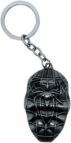 2014 new style spider-man mask metal keychain keyring