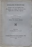 English Furniture, Georgian Silver & Sheffield Plate, Rockingham & Coalport Porcelain Services, Staffordshire & Other Figurines ... Sold By Direction of Edward M. Bratter, Attorney [Parke-Bernet Galleries, May 23, 1940]