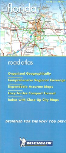Michelin Florida Regional Road Atlas