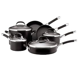 Buy Circulon Anodized Pro Hard Anodized Nonstick 10-Piece Cookware Set