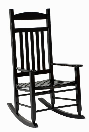 Jack Post KN-28B Knollwood Mission Style Rocker, Black