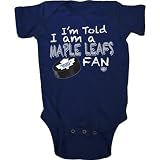 Old Time Hockey Toronto Maple Leafs Lemming Team Creeper Newborn