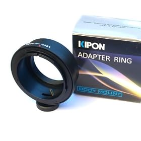 Kipon Canon FD / FL lens to Sony E Mount NEX NEX-3 NEX-5 NEX-VG10 Camera Adapter