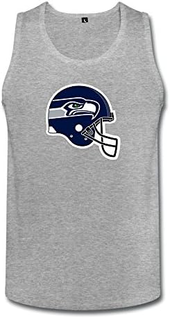 RenHe Men's Custom Seattle Seahawks Helmet Vintage Top