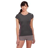 New Balance Women's Impact Short Sleeve Tee, Magnet, Large