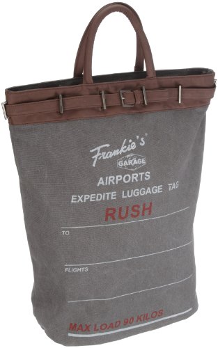  Frankie's Garage Soho Rush Bag darkbrown T210058B-020, Sac à main homme - marron/marron foncé - V.1