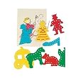 Lauri LACING & TRACING CINDERELLA 8 Fairy Tale Shapes to Lace & Trace