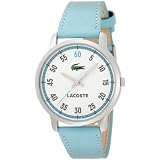 Lacoste Womens 2000566 Calvi Blue Leather Stra