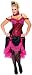 Paper Magic Womens French Kiss Madame Can Can Plus Size Costume, Pink/Black, X-Large