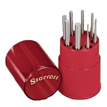Starrett S565WB Drive Pin Punch Set (8 Pieces)