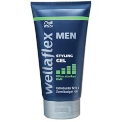 Wellaflex Men Styling Gel Ultra Starker Halt, 3er Pack (3 x 150 ml)