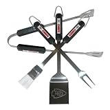 Siskiyou Sports  Kansas City Chiefs 4 pc NFL BBQ Set