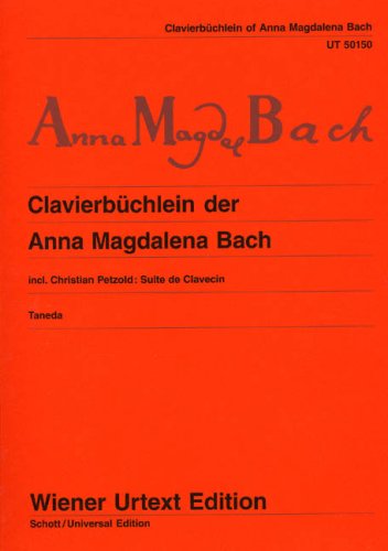 Petit livre d'Anna Magdalena Bach 